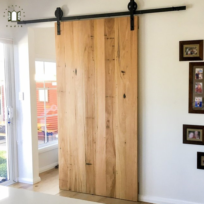 Customized Sliding Barn Door Solid Wood Door Interior Barn Door